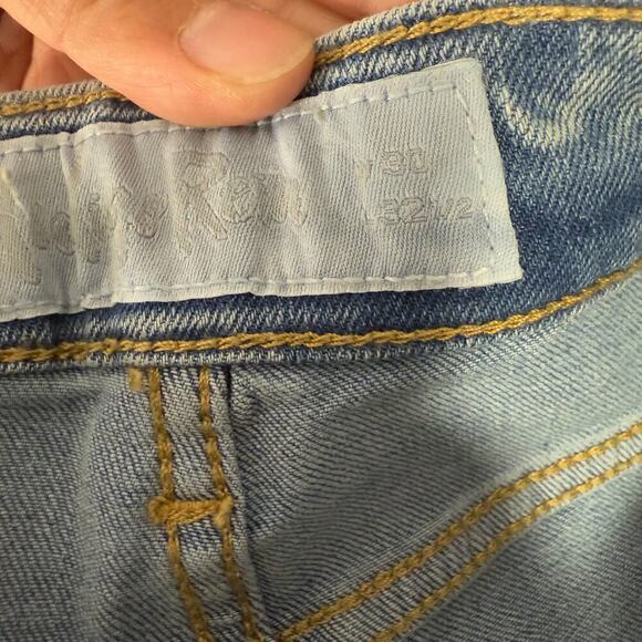 Forever 21 Indigo Rein High Rise Denim Bootcut Flare Pants, 30x32 1/ - Picture 8 of 8